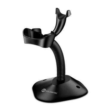 Imagem de Suporte para Leitor de Código de Barras Goldentec - Haste Flexível - Preto - 63884