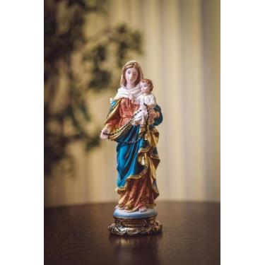 Imagem de Imagem De Nossa Senhora Do Rosário 20cm Resina Importada - Sacro