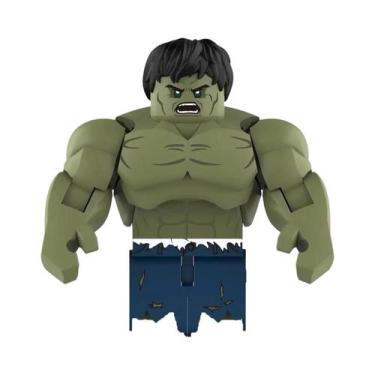 Imagem de Brinquedo De Blocos De Montar Hulk Hero, Figura De Ação Clássica, Queb