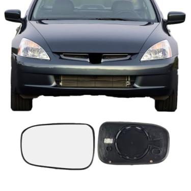 Imagem de Vidro de substituição do espelho lateral do motorista para HONDA Accord 2003-2007, placa traseira aquecida para vidro retrovisor esquerdo para HONDA Accord 2003 2004 2005 2006 2007