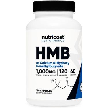 Imagem de HMB 1000mg + Cálcio 140mg 120 Caps Nutricost