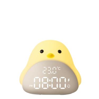 Imagem de Despertador: lindo LED digital em forma de pássaro com função de soneca