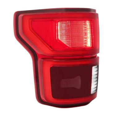 Imagem de Bincmay Conjunto de luz traseira LED 300% mais brilhante, adequado para Ford F150 2015-2017 2015 2016 2017 Ford F150 15-17 com ponto cego (módulo não incluído) lado do motorista (acabamento cromado