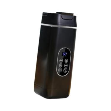 Imagem de Ｂｅｓｇａ Liquidificador portátil pessoal sem fio, recarregável, multifuncional e, ideal para viagens, casa, academia, cozinha e escritório, Preto