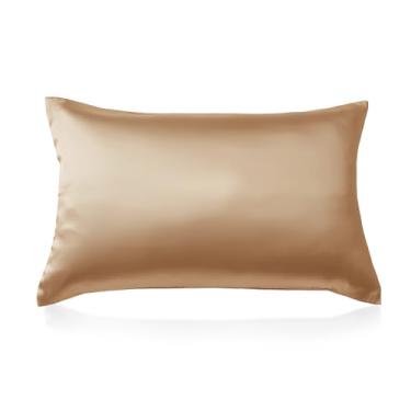 Imagem de MOLISILK Capas de almofada de seda de amoreira, ambos os lados, fronha luxuosa de seda natural real para mulheres, homens, cabelo e pele, capas de travesseiro de dormir super macias e suaves, envelope