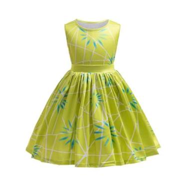 Imagem de Fantasia Infantil Verde Com Lenço E Cinto Para Festa De Halloween - MU