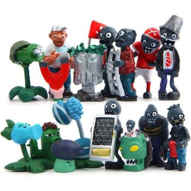 Imagem de Coleção de brinquedos de figuras de anime Plants Zombies, modelo de 16
