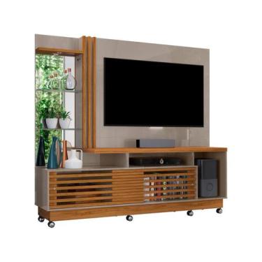 Imagem de Estante Home Theater Frizz Plus Para Tv 60 Polegadas Com Rodizios Fend