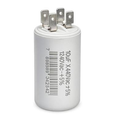 Imagem de Capacitor metalizado 10 uf x 440v c/ terminal - TRIO