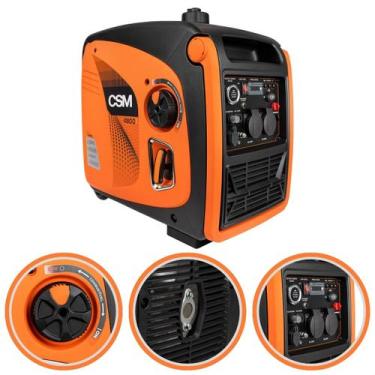 Imagem de Gerador Energia Portátil Gasolina Inverter Silencioso CSM 4800i 4,2 kV