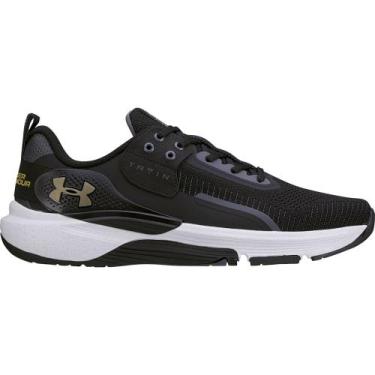 Imagem de Tênis under armour tribase lift m, Preto, Chumbo, 40