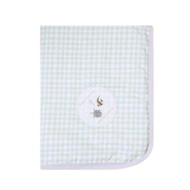 Imagem de Manta Bebê Flanelada Forrada Fundo do Mar Papi 1,0m x 75cm