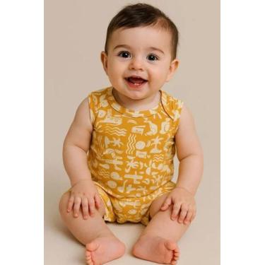 Imagem de Macacão Bebê Menina / Menino 100% Algodão Malwee Kids, Menino 03, G