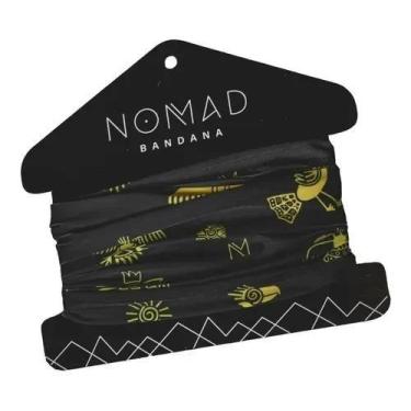 Imagem de Bandana Nomad Maia preta e amarela