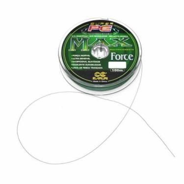 Imagem de Linha De Pesca Multifilamento 200m Max Force 4 Fios 0,60mm 70lb - Maru