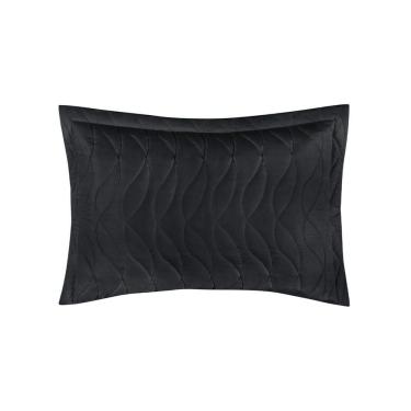 Imagem de Porta Travesseiro Toque Acetinado Altenburg Preto