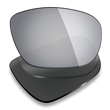 Imagem de Mryok Lentes de substituição polarizadas para Arnette Burnout AN4225-64 mm - Titânio prateado
