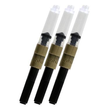 Imagem de Conversor de tinta para caneta-tinteiro de metal JinHao, pacote com 3