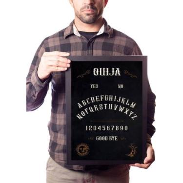 Imagem de Quadro Tabuleiro Ouija Arte Terror Decoração - Fanarte