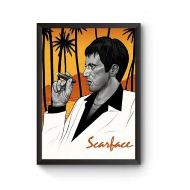 Imagem de Quadro Decorativo Scarface - Fanarte