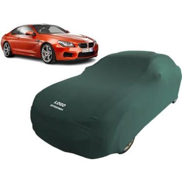 Imagem de Capa Tecido Lycra Proteção Carro Bmw Sedan M6 Luxo - Mz, Verde