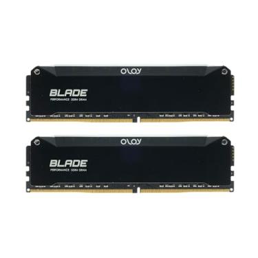 Imagem de OLOy DDR4 RAM 32GB (2x16GB) Piano Black Blade 3600 MHz CL18 1.35V 288-Pin Desktop Gaming UDIMM (MD4U1636180BRQDE)
