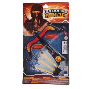 Imagem de Arco e Flecha 04 Peças Guerreiro Ninja - Tudo em Caixa