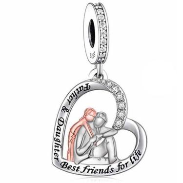 Imagem de Berloque Pingente Pai E Filha