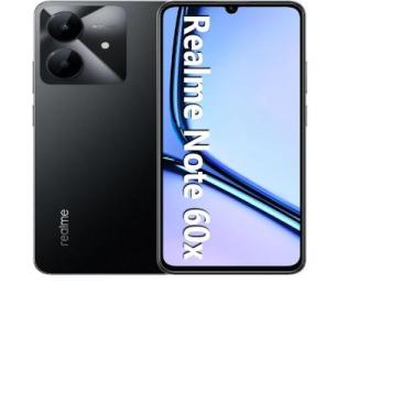 Imagem de Smartphone Realme Note 60x 128GB 4GB RAM Dual SIM Tela 6.74" - Preto