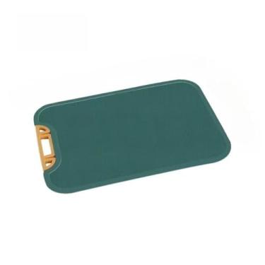 Imagem de Kit 2 Tábua De Corte Antibacteriana À Prova De Mofo 30cm Com Suporte Em Pé Para Cozinha(retângulo 2 pcs)