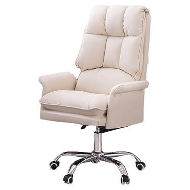 Imagem de Cadeira de mesa de escritório, cadeira de mesa ergonômica para computador com suporte lombar, cadeira de estudo giratória executiva com encosto alto, cadeiras de tarefas com braços, altura ajustável