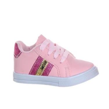 Imagem de Tênis Sapato Infantil Feminino Glitter Casual-Feminino