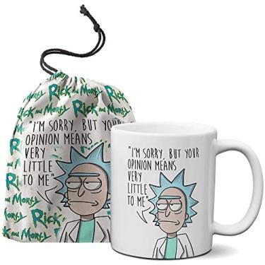 Imagem de Caneca Rick and Morty Com Saquinho