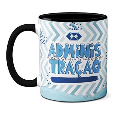 Imagem de Caneca Administração Criativa Tudo Depende De Mim ADM (Preta)