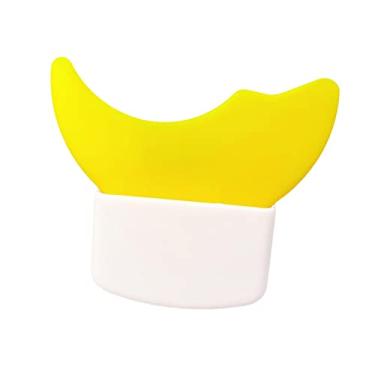 Imagem de menolana Estênceis de Delineador de Silicone Modelo de Silicone, Protetor Auxiliar Reutilizável, Auxiliar de para Assistente, Ferramenta de Auxílio para, 5,7cm x 5cm Amarelo