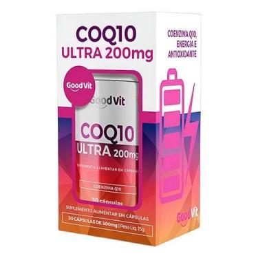 Imagem de Coenzima Q10 Coq10 Ultra 200mg Good Vit 30 Capsulas