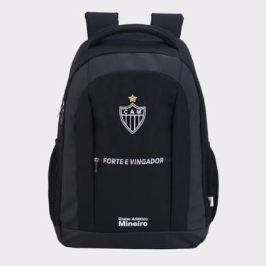 Imagem de Mochila Atlético Mineiro Esportiva Preta - Xeryus, Único