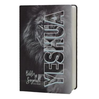 Imagem de Biblia Sagrada Leão Yeshua - Palavra de Jesus em Vermelho - Capa Dura 