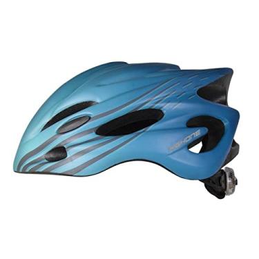 Imagem de Capacete Bike Ciclismo Mtb High One Volcano New Com Vista Light Cor:Azul;Tamanho:M