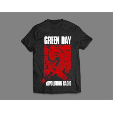 Imagem de Camiseta / Camisa Masculina Green Day 2 Revolution Radio - Ultraviolen