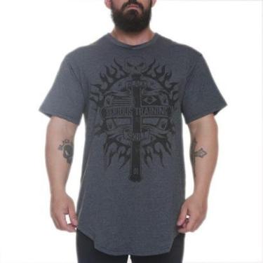 Imagem de T-SHIRT SERIOUS TRANNING PRETO - BLACK SKULL - CLOTHING (XGG2)-Unissex