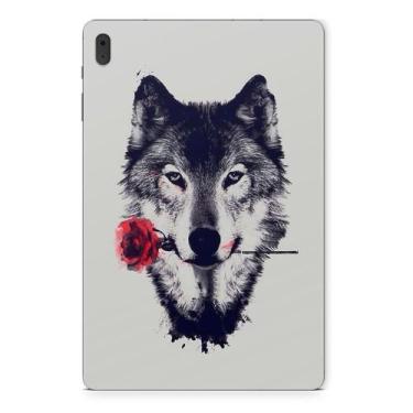 Imagem de Adesivo Galaxy Tab S8 Plus Sm-X806 Lobo Rosa - Skin Zabom