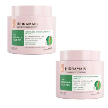 Imagem de Kit 2 Creme Desodorante Restaurador para Pés Hidramais 220g