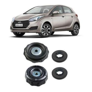 Imagem de 2 Coxim Rolamento Amortecedor Dianteiro Hb20 2012 2013 2014 - QualyKit