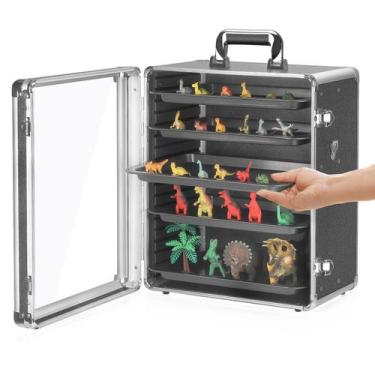 Imagem de Estojo de Armazenamento ONULISS com 5 Bandejas de Metal - 16,5 x 13,8 