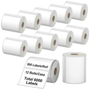 Imagem de Etiquetas de Código de Barras Postais Térmicas - 6000 Unidades LabelCh