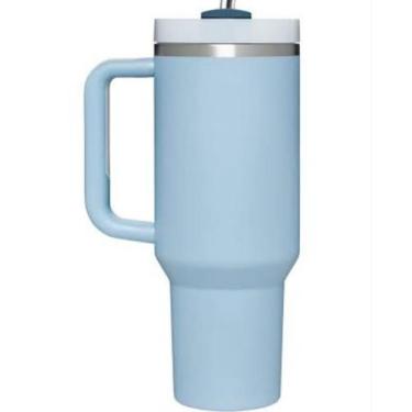 Imagem de Garrafa térmica 1200 ml Academia/40 0z mantem a bebida gelada ou quent