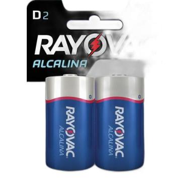 Imagem de Pilha Rayovac Alcalina Grande com 02