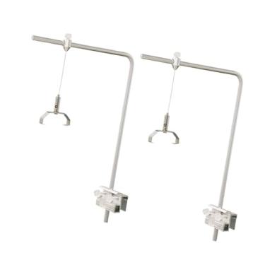 Imagem de Generic Suporte para lâmpada de aquário Suporte para lâmpada de 5,12 polegadas para de aquário para luz de, com 2 Clipes