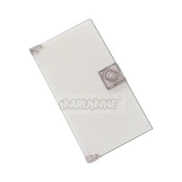 Imagem de Blocos De Construção De Moldura De Porta De Vidro Transparente, Compat